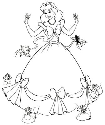 desenhos-de-princesas-para-colorir-16 - Blog Ana Giovanna